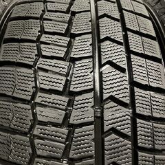 DUNLOP WINTER MAXX WM02 225/55R17 17インチ スタッドレス 4本 19年製 バリ溝 フォレスター アテンザワゴン等　(MTI401)クレジットカード QRコード決済可能