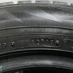 DUNLOP WINTER MAXX WM02 225/55R17 17インチ スタッドレス 4本 19年製 バリ溝 フォレスター アテンザワゴン等　(MTI401)クレジットカード QRコード決済可能