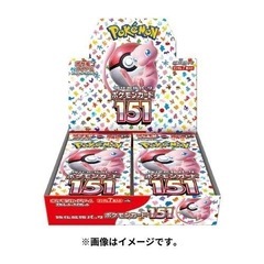 ポケモンカード　151 4box