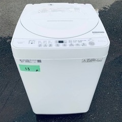 13番 SHARP✨洗濯機✨ES-G60TC-W‼️ 