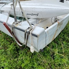 ボート　船舶　船台車　2スト船外機　ジャンク　部品取り