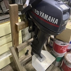 ボート　船舶　船台車　2スト船外機　ジャンク　部品取り