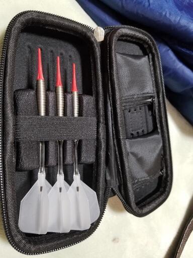 DARTSLIVE-ZERO BOARD ＆ DARTSLIVE ポールスタンド ブラック ダーツ