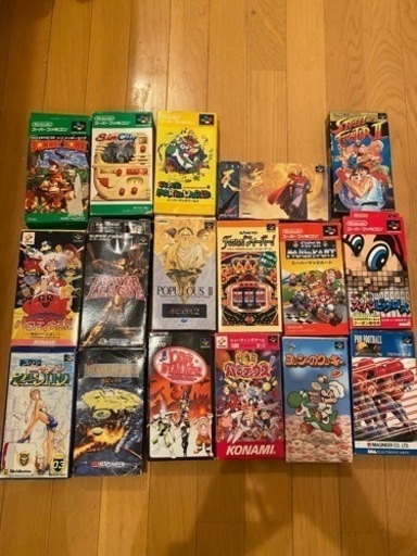 スーパーファミコン　ソフト　説明書付き