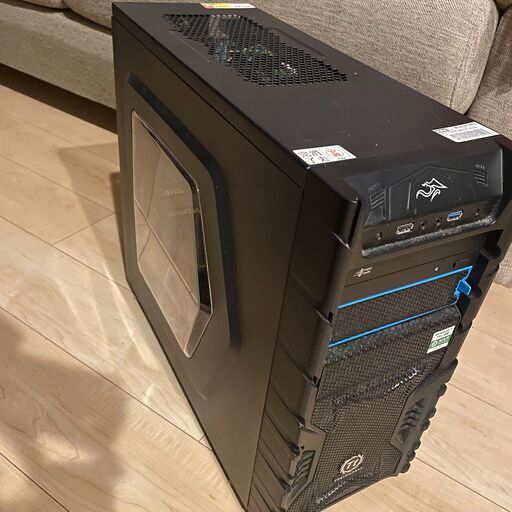 【売却済み】【中古】デスクトップパソコン本体 Core i7-2600@3.4GHz DDR3: 8GB NVIDIA GeForce GTX 1050 Ti Windows7プロダクトキー
