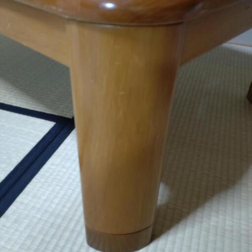 長方形型のこたつテーブル