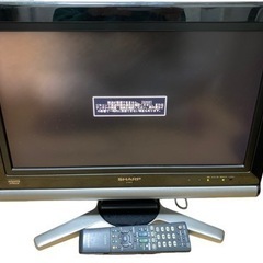 SHARP AQUOS D D10 LC-20D10 液晶テレビ20型