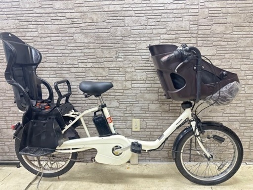 東京23区配達無料 新基準 Panasonic パナソニック　ギュットミニ　8Ah 電動自転車☆中古☆パナ 1305