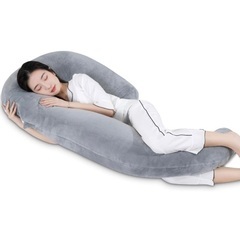 AngQi 抱き枕 だきまくら 妊婦 大きいサイズ 135cm