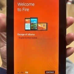 『Amazon fireタブレット 第5世代』