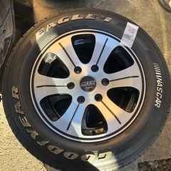 決まりました！　エムテクノ 16インチ 4本セット(ハイエースで使用) 大幅値下げしました。