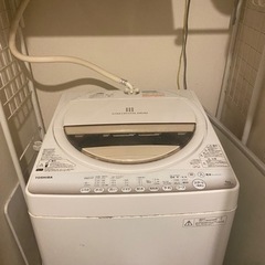 【早期引き取り可能な方】TOSHIBA 洗濯機