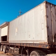 レア！岐阜県　中古　40フィート　アルミコンテナ　海上コンテナ　世田谷ベース　トレーラーハウス　スーパーハウス ft レア！岐阜県 中古 40フィート アルミコンテナ 海上コンテナ 世田谷