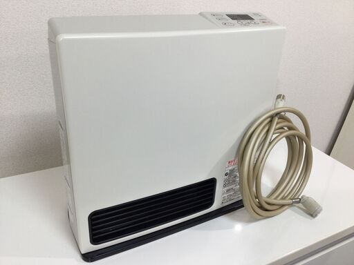 JT7977【Rinnai/リンナイ ガスファンヒーター】美品 SRC-365E 2022年製 都市ガス 木造11畳 コンクリート15畳 床置き 空調