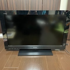 SONY 32型液晶テレビ　Blu-rayレコーダー、HDD搭載