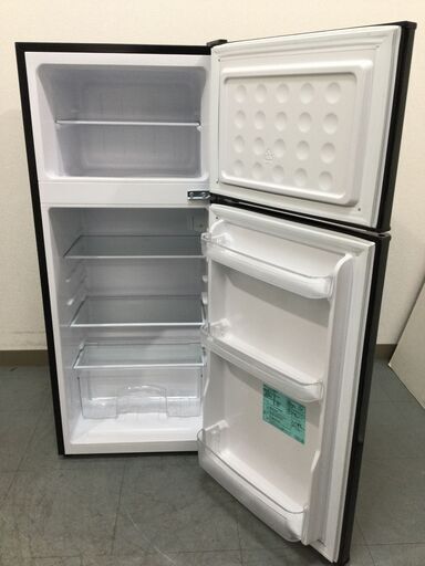 JT7978【Haier/ハイアール 2ドア冷蔵庫】2021年製 JR-N130A 右開き 直冷式 家電 キッチン 冷蔵冷凍庫