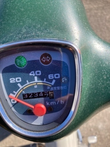 HONDA スーパーカブ50 CC、AA01-1116617メータ32348km