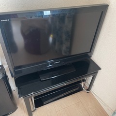 TOSHIBA REGZA TV 、テレビ台、TOSHIBA B...