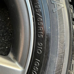 スタッドレス　スバルホイール　195/65R15 バリ山