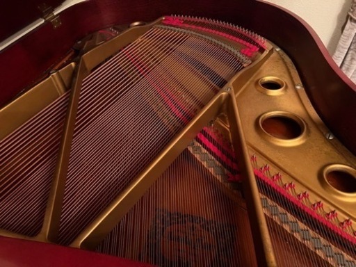 グランドピアノ YAMAHA G2レイモンドモデル 茶色 木目