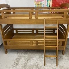 愛品館 江戸川店 2段ベッド】光製作所 木製 2段ベッド ID:153-