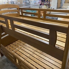 愛品館 江戸川店 2段ベッド】光製作所 木製 2段ベッド ID:153-
