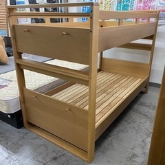 【愛品館 江戸川店 2段ベッド】浜本工芸 木製 2段ベッド ID:153-018814-007