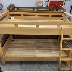 【愛品館 江戸川店 2段ベッド】浜本工芸 木製 2段ベッド ID:153-018814-007