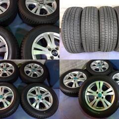 冬 ノート 15インチ【富山】ニッサン仕様 E13 新型ノート 日産 BS 冬 ブリヂストン 185/65R15 スタッドレス 中古4本 車検対応 ニッサン ET50 +50
