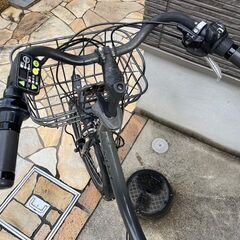 ?現行バッテリー！ほぼ新品！8.7Ah?ビッケ2 bikke2e 電動自転車 3人乗り