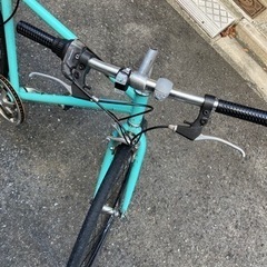 D662☆25800円☆整備済み スポーツ中古自転車 ピストバイク ガンメタ