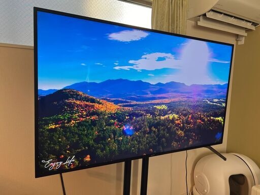 【中古品】SONY 4K液晶テレビ　　（専用テレビスタンド付き）