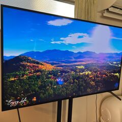 中古品】SONY 4K液晶テレビ （専用テレビスタンド付き）