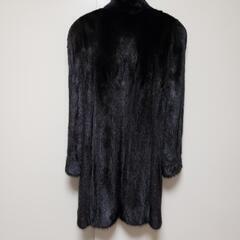 ミンク毛皮 13号 ファーコート ミドル丈 査定済
