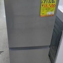 ID:G60381056 冷蔵庫 126L アクア 18年式 ※サビ、打痕有