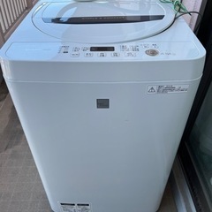 【特別価格】SHARP ES-G4E3 洗濯機　4.5キロ