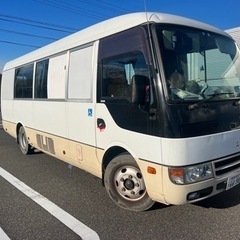 【ネット決済】三菱ローザ　10人乗り普通車　車検付き