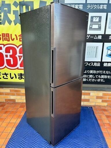 2021年製　シャープ  SHARPノンフロン冷凍冷蔵庫　SJ-PD28G-T■280L