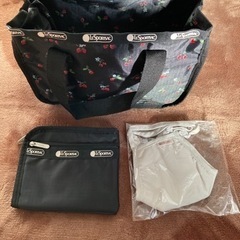 lesportsac ハンドバック、ポーチ、マスクセット