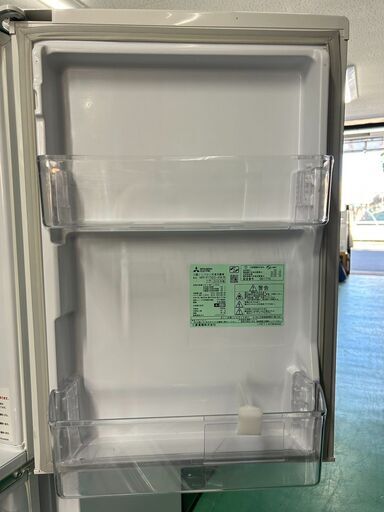大阪⭐️エコマックス♻️「T536」2018年式 三菱 2ドア ノンフロン冷蔵庫 MR-P15ED-KW 【大阪市プレミアム付商品券利用可能！】 -  冷蔵庫
