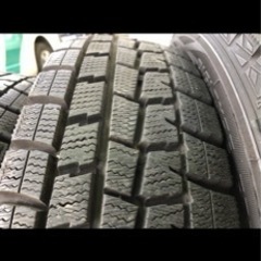 165/70R14スズキ純正　エンケイ　アルミホイールスタッドレスタイヤ 4本