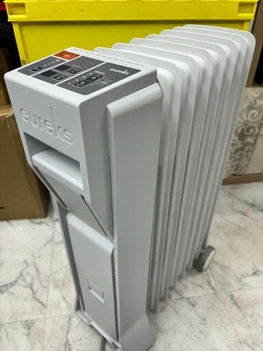 eureks/ユーレックス　ラジエター式オイルヒーター　LF8BS(IW)　1200w