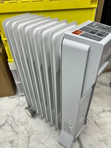 eureks/ユーレックス　ラジエター式オイルヒーター　LF8BS(IW)　1200w