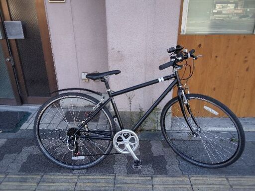SCH700[シークレットコード]700c シティークロスバイク 6speed/ブラック