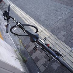 SCH700[シークレットコード]700c シティークロスバイク 6speed/ブラック