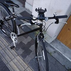 SCH700[シークレットコード]700c シティークロスバイク 6speed/ブラック