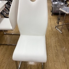 KL-60【新入荷　アウトレット】伸長式/エナメル塗装　ダイニング5点セット　白