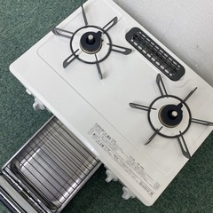 【ご来店限定】＊リンナイ 都市ガスコンロ ホワロ 2023年製＊1222-3