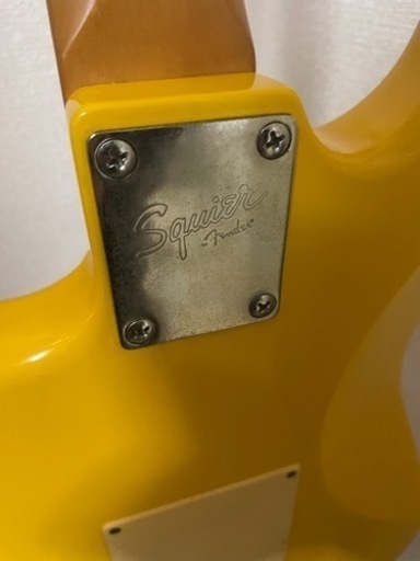 スクワイヤー ストラト ギター Squier 限定 イエロー Squier CYCLONE