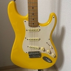 スクワイヤー ストラト ギター Squier 限定 イエロー